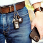 Keychain AirTag Case (Black) - AirTag Case