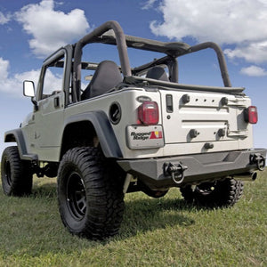 Rugged Ridge XHD Rear Bumper 76-06 Jeep CJ / Jeep Wrangler