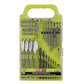 18-Volt ONE+ Cordless 2-Tool Combo Kit w/ Drill/Driver, Circular Saw w/ BONUS Black Oxide Drill & Drive Kit (31-Piece)