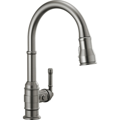 Delta BRODERICK ShieldSpray Pull-Down Kitchen Faucet 1L 9190-DST