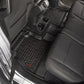 Rugged Ridge Floor Liner Front/Rear/Cargo Black 18-21 Jeep Wrangler JL 4 Dr (Excl. 4XE Models)-Clearance
