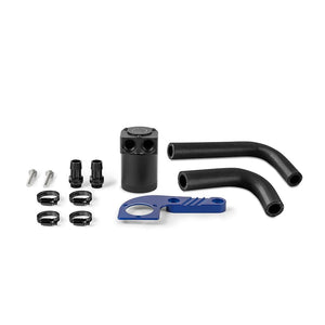 Mishimoto Baffled Oil Catch Can, fits BMW F8X M3/M4 2015-2020, San Marino Blue Metallic