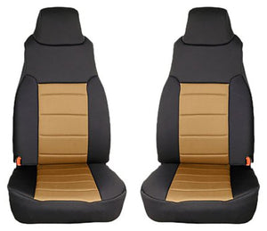 Rugged Ridge Neoprene Front Seat Covers 97-02 Jeep Wrangler TJ