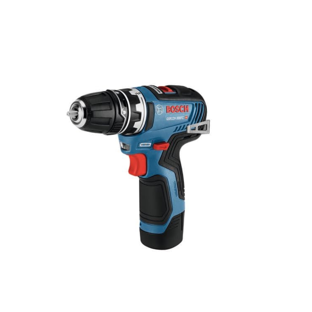 Bosch GSR12V-300FCB22 12V Max EC Brushless Flexiclick® 5-In-1 Drill/Driver System