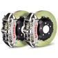 Brembo Front GT Brake 6Pot Caliper Black 380x32 Slot Rotor Porsche 911 993 95-98