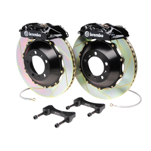 Brembo Rear GT Brake P Caliper 345x28 Slot Rotor Lancer EVO Evolution X 10