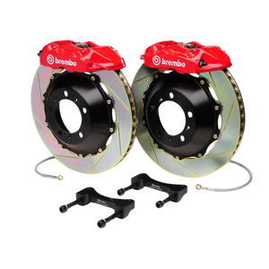 Brembo Rear GT Brake P Caliper 345x28 Slot Rotor Lancer EVO Evolution X 10
