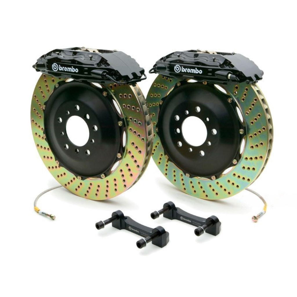 Brembo Front GT Brake 4Pot Caliper 355x32 Drill Disc for STi Legacy GT 3.6