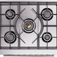 ILVE Professional Plus II 30-Inch Freestanding Dual Fuel Range with 5 Sealed Burners in Matte Graphite (UP30WMPMG)