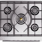ILVE Professional Plus II 30-Inch Freestanding Dual Fuel Range with 5 Sealed Burner in White (UP30WMPWH)