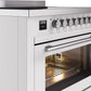 ILVE Professional Plus II 36-Inch Induction Range in White (UPI366WMPWH)