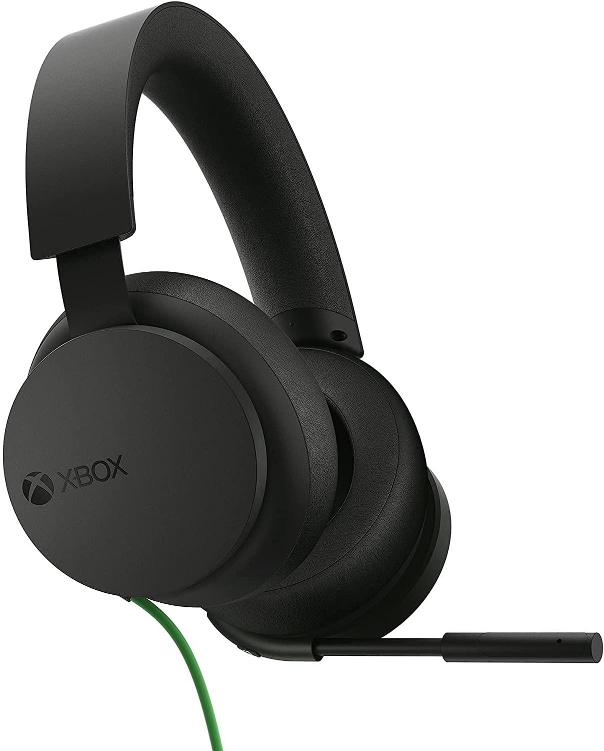 Microsoft Xbox Stereo On-Ear Wired Headphones w/Mic for Xbox/PC - Black (Certified Refurbished) - Techable