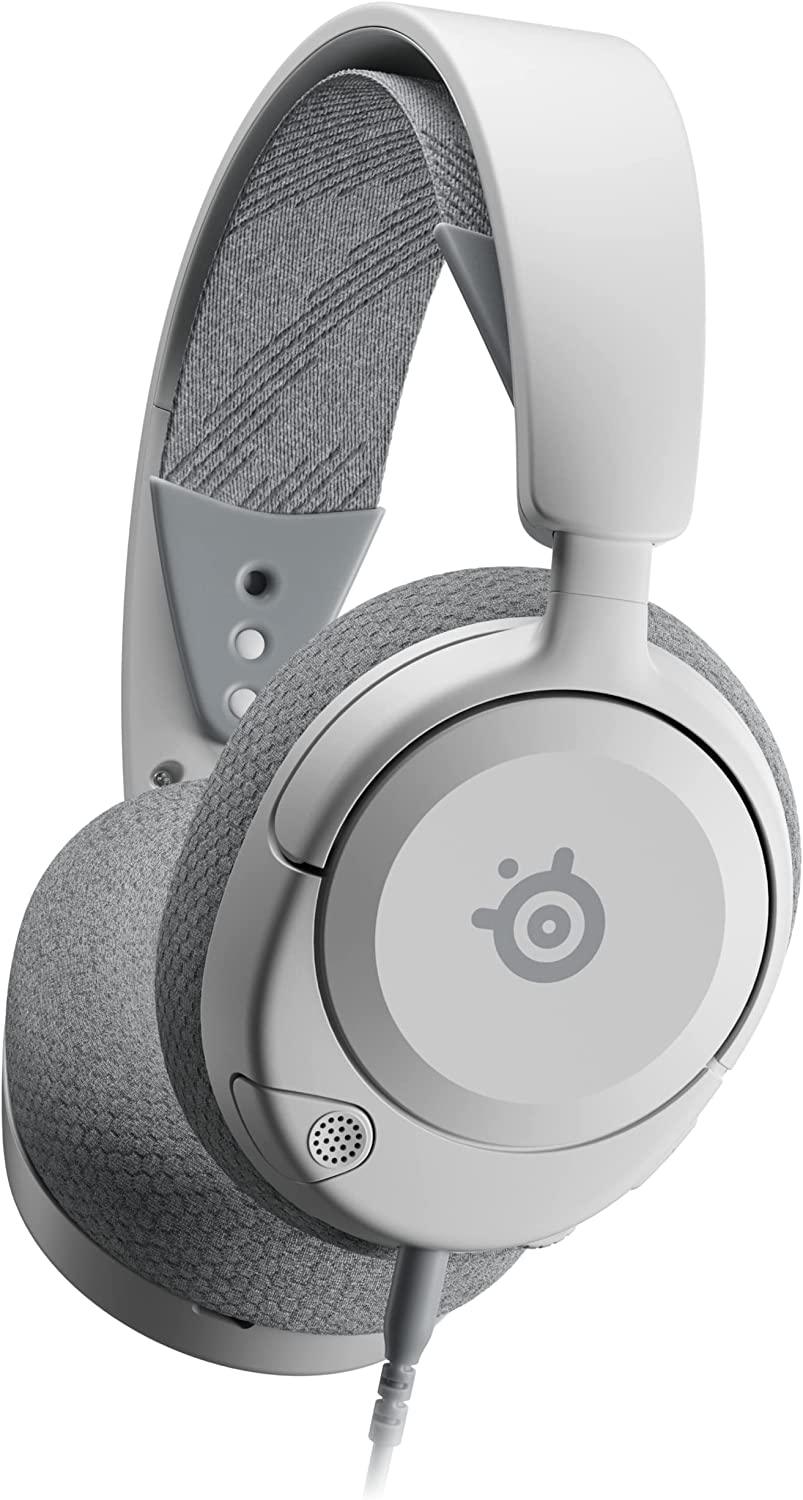 SteelSeries Arctis Nova 1P Multi-System Gaming Headset - White (Refurbished) - Techable