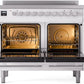 ILVE Professional Plus II 40-Inch Induction Range in White (UPDI406WMPWH)