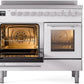 ILVE Professional Plus II 40-Inch Induction Range in White (UPDI406WMPWH)