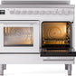 ILVE Professional Plus II 40-Inch Induction Range in White (UPDI406WMPWH)