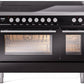 ILVE Professional Plus II 48-Inch Induction Range in Glossy Black (UPI486WMPBK)