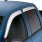 AVS 06-08 Lincoln Mark LT Ventvisor Outside Mount Front & Rear Window Deflectors 4pc - Chrome