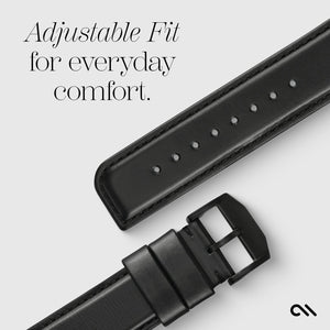Signature Leather Band (Black) - Apple Watch 42-49mm