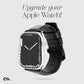 Signature Leather Band (Black) - Apple Watch 42-49mm