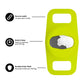 AirTag Case for Dog Collars (Lime Green) - AirTag Case
