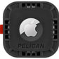 Pelican Protector Sticker Mount Case for AirTag Devices (4 Pack) - Black/Orange/Hi Vis Yellow/Grey