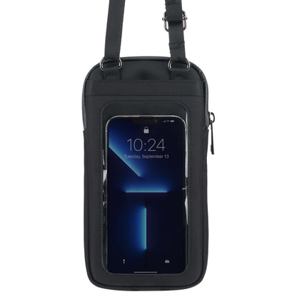 Phone Crossbody (Black) - Phone Pouch