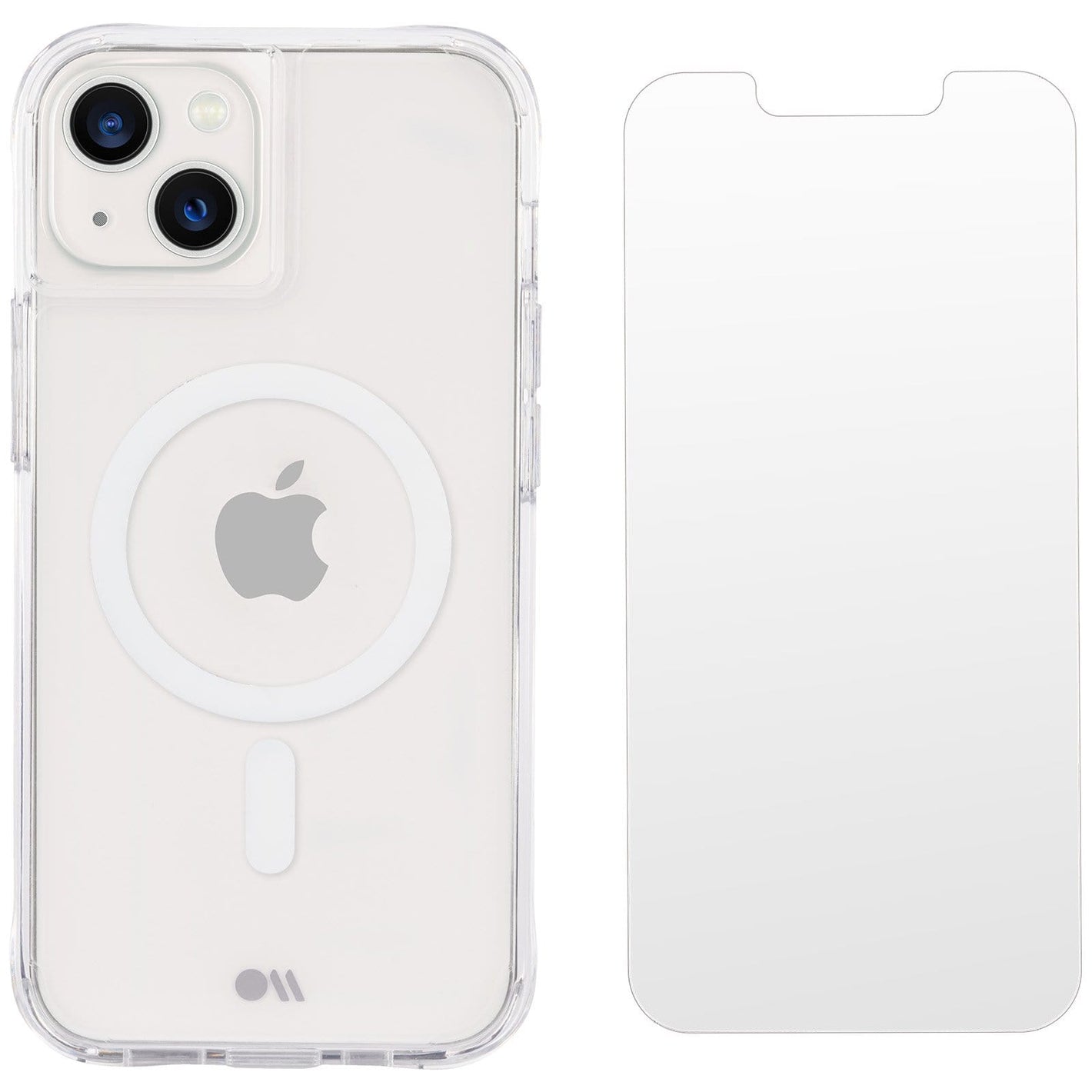 Pelican Protection Pack (Works with MagSafe) Case for iPhone 13 Devices - Clear