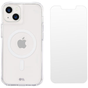 Pelican Protection Pack (Works with MagSafe) Case for iPhone 13 Devices - Clear