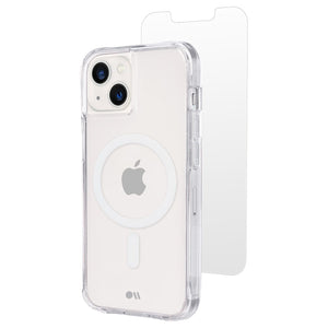 Pelican Protection Pack (Works with MagSafe) Case for iPhone 13 Devices - Clear