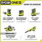 18-Volt ONE+ Cordless 1/4 Sheet Sander (Tool-Only) with Dust Bag