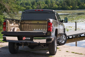 BAK BAKFlip FiberMax Hard Folding Truck Bed Cover - 19-24 (New Body Style) Ram 5' 7" Bed without RamBox without Multifunction Tailgate Model 1126227