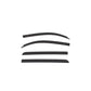 AVS 19-21 Toyota Tundra Crewmax Low Profile Color Match Ventvisors 4pc - Midnight Black Metallic