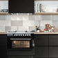 ILVE Professional Plus II 36-Inch Freestanding Dual Fuel Range with 6 Sealed Burner in Matte Graphite (UP36FWMPMG)