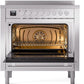 ILVE Professional Plus II 36-Inch Induction Range in Stainless Steel (UPI366WMPSS)