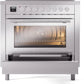 ILVE Professional Plus II 36-Inch Induction Range in Stainless Steel (UPI366WMPSS)