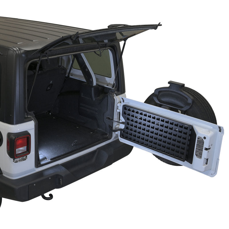 Tailgate Panel 18-25 Jeep Wrangler Custom MOLLE Accessory