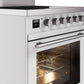 ILVE Professional Plus II 30-Inch Induction Range in White (UPI304WMPWH)