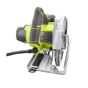 15 Amp Corded 7-1/4 in. Circular Saw with EXACTLINE Laser Alignment System, 24T Carbide Tipped Blade, Edge Guide and Bag