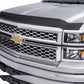 AVS 11-14 GMC Sierra 2500 Aeroskin II Textured Low Profile Hood Shield - Black