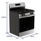 Ge Appliances GGF400PVSS Ge® 30" Free-Standing Gas Range