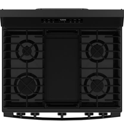 Ge Appliances GGF500PVBB Ge® 30" Free-Standing Gas Range With Crisp Mode