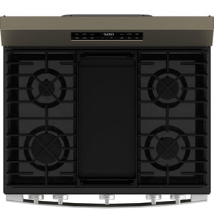 Ge Appliances GGF500PVES Ge® 30" Free-Standing Gas Range With Crisp Mode