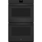 Ge Appliances JTD5000DVBB Ge® 30" Smart Built-In Self-Clean Convection Double Wall Oven With No Preheat Air Fry
