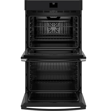 Ge Appliances JTD5000DVBB Ge® 30" Smart Built-In Self-Clean Convection Double Wall Oven With No Preheat Air Fry