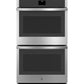 Ge Appliances JTD5000SVSS Ge® 30" Smart Built-In Self-Clean Convection Double Wall Oven With No Preheat Air Fry