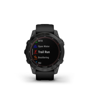 Garmin Fenix 7 Sapphire Solar | Solar Powered Smartwatch w/ Health Features