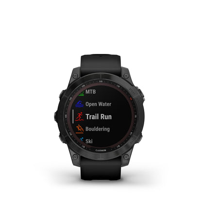Garmin Fenix 7 Sapphire Solar | Solar Powered Smartwatch w/ Health Features
