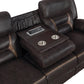 Greer Upholstered Tufted Back Motion Sofa