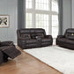Greer Upholstered Tufted Back Motion Sofa